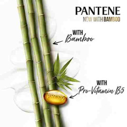 Pantene Bamboo, Shampoo, Pack of 1, 180ML